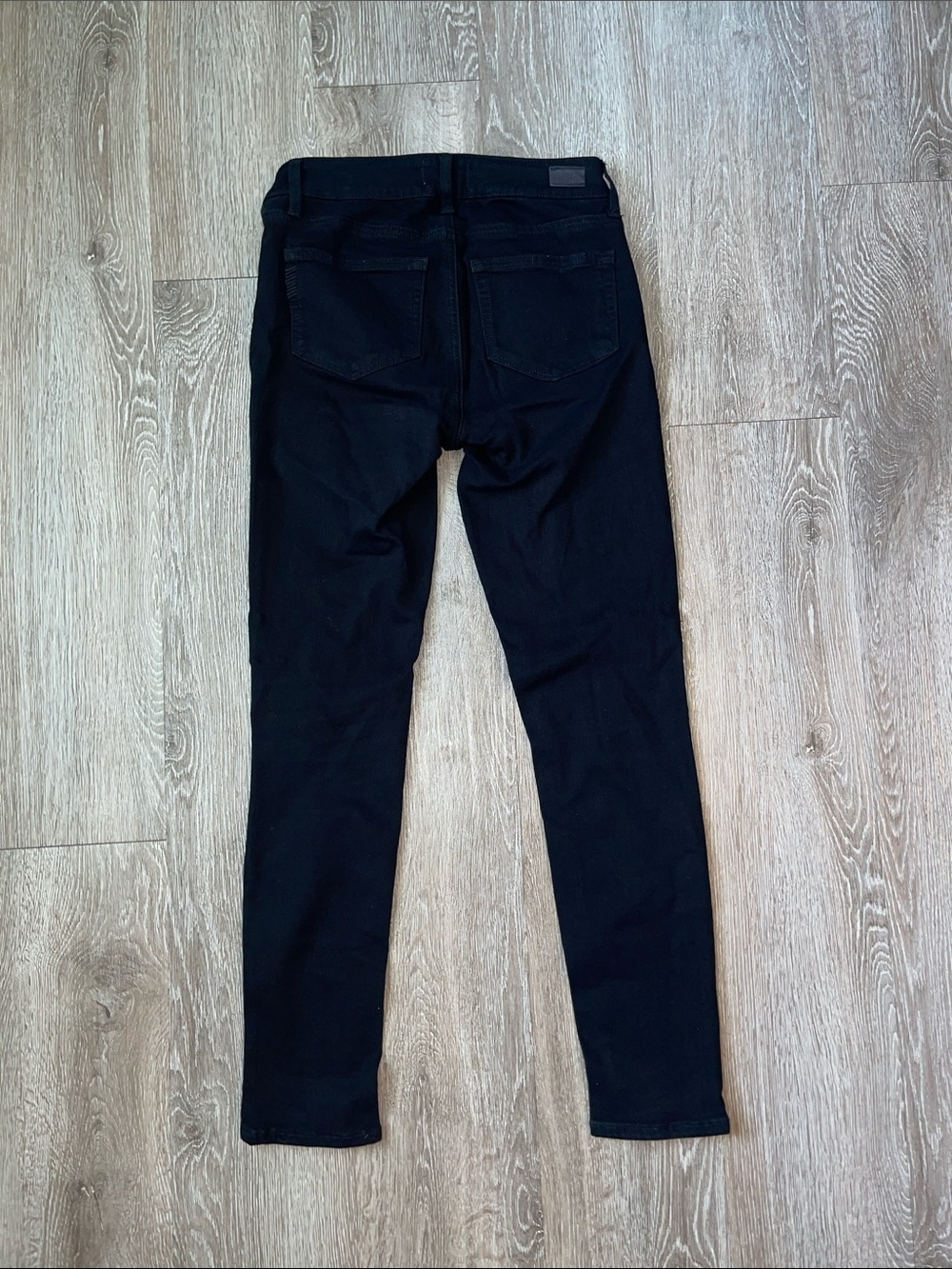 PAIGE Black Skinny High-Rise Jeans pants denim verdugo ultra - Picture 7 of 7